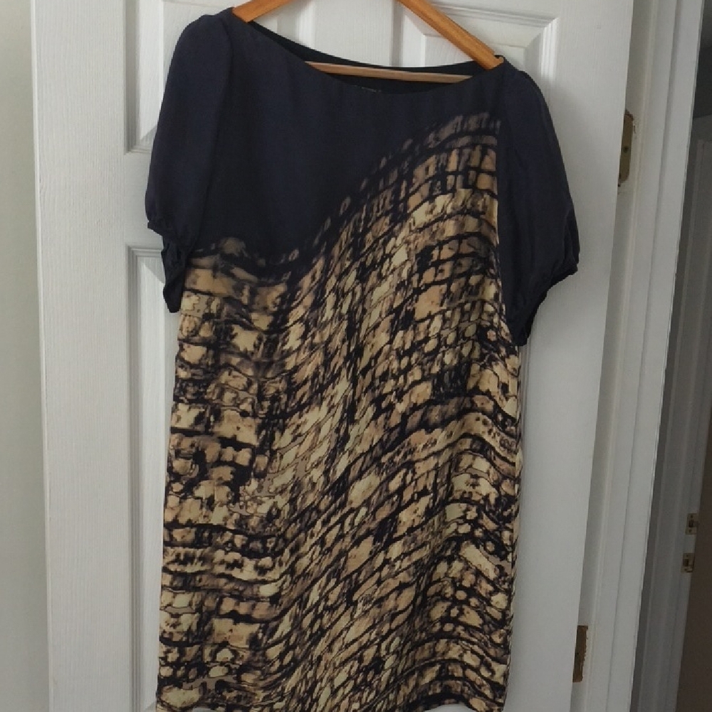 Tie-Dye Short Sleeve Dress